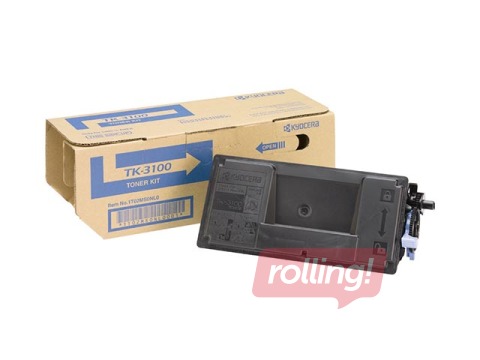 Tonera kasete Kyocera FS-2100D, melna, (12500 lpp.)