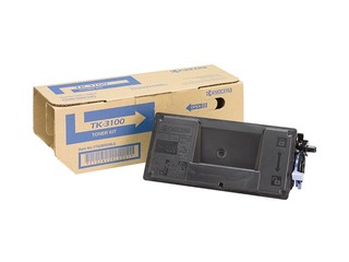 Toonerkassett Kyocera FS-2100D, must, (12500 lk)
