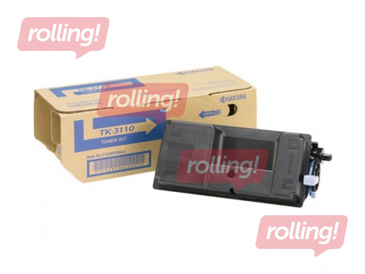 Tonera kasete Kyocera FS4200DN/ FS4300DN, melna, (25000 lpp.)