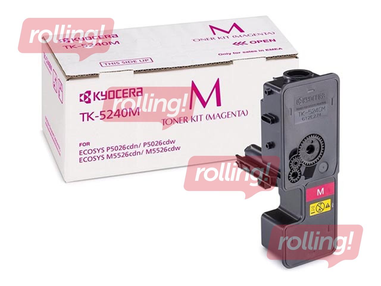 Toonerkassett Kyocera M5526CDN, punane, (3000 lk)