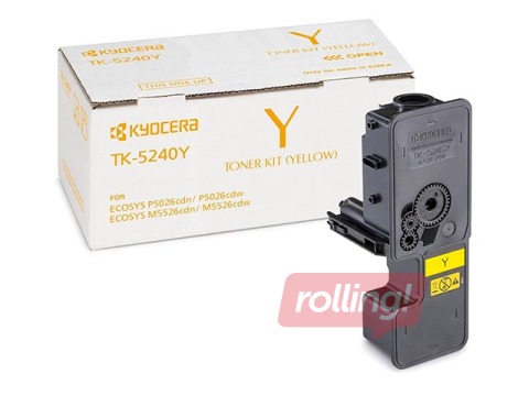 Toonerkassett Kyocera M5526CDN, kollane, (3000 lk)