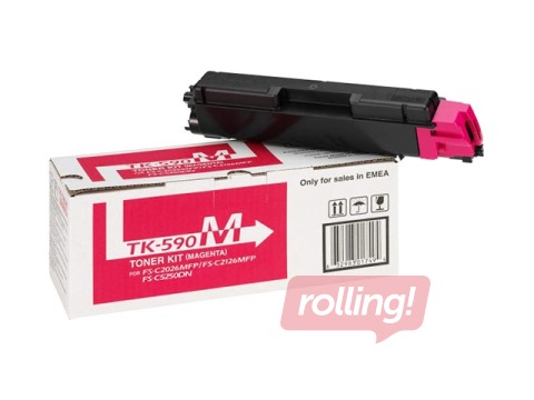 Toonerkassett Kyocera FS-C2026, punane, (5000 lk)