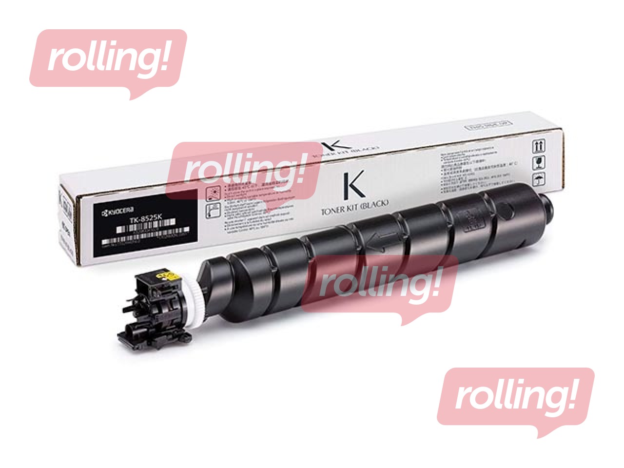 Tonera kasete Kyocera TASKalfa 4052ci, Melna (30000 lpp)