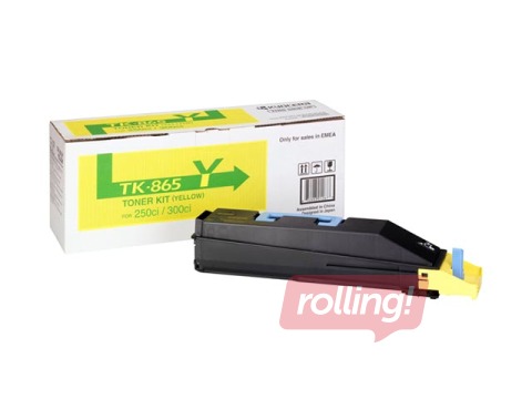 Toonerkassett Kyocera TASKalfa 250Ci, kollane, (12000 lk)