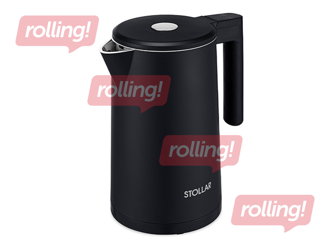 Tējkanna elektriskā Comfort Kettle Pro, 1.7l,  melna