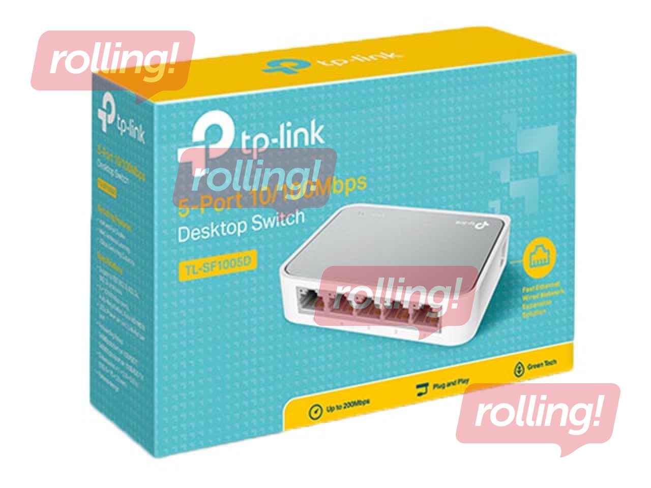 TP-LINK 5-PORT 10/100 SWITCH (PLASTIC)
