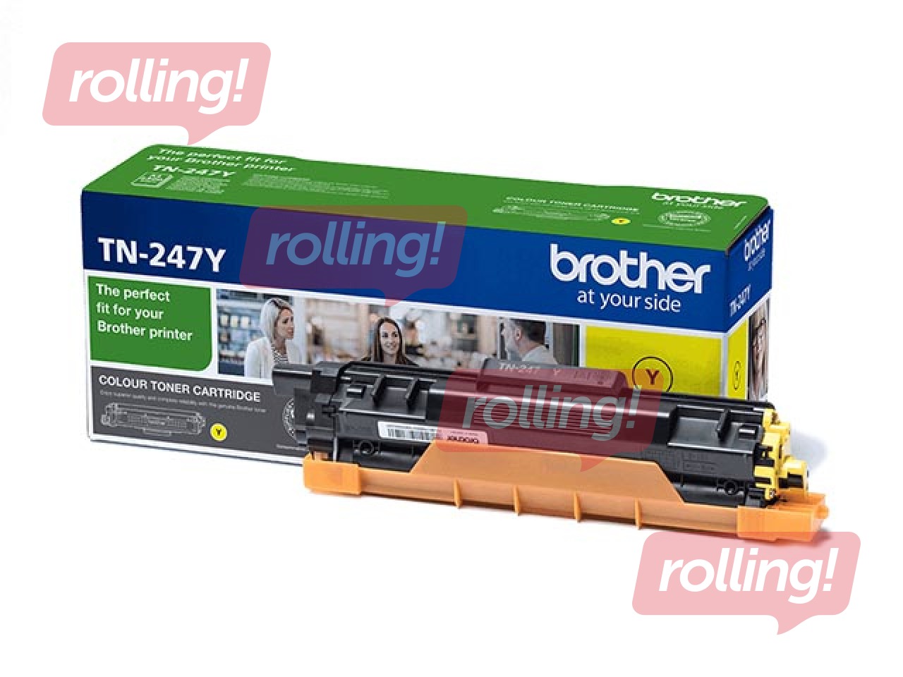 Brother TN-247Y Yellow Toner Cartridge (2300 pgs)