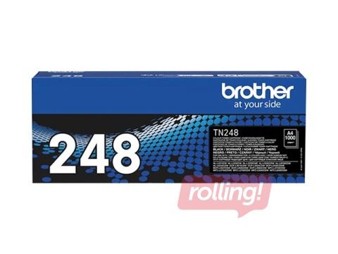 Tonera kasete Brother TN-248BK, melna (1000 lpp)