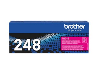 Tonera kasete Brother TN-248M, fuksīna sarkana (1000 lpp)