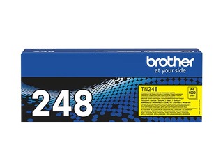 Tonera kasete Brother TN-248Y, dzeltena (1000 lpp)