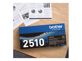 Tonera kasete Brother TN-2510, melna (1200 lpp)