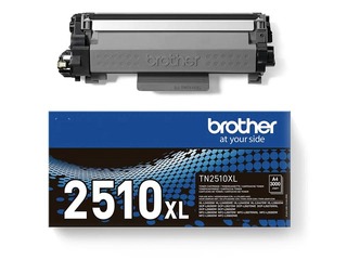 Tonera kasete Brother TN-2510XL, melna (3000 lpp)