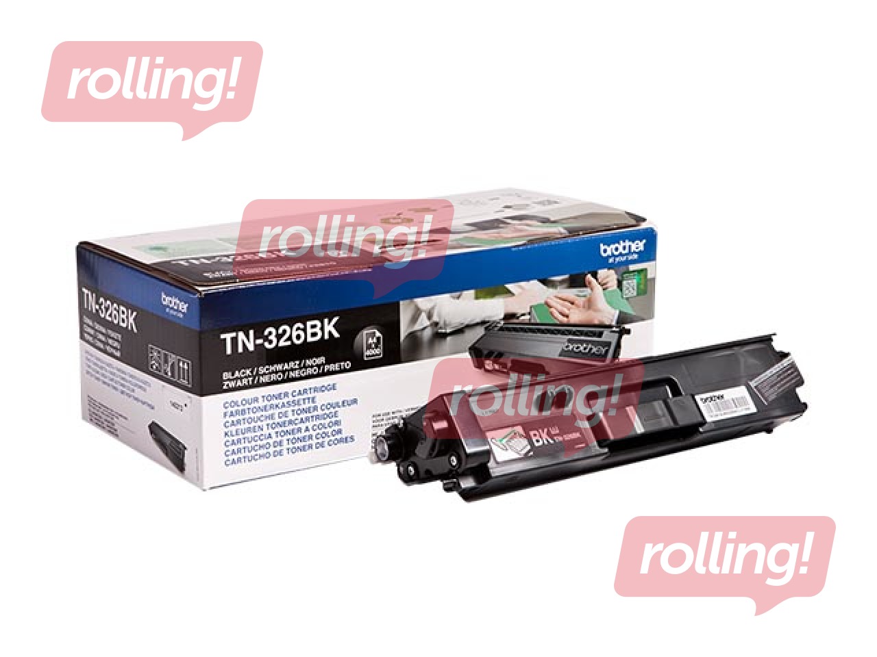 Toonerkassett Brother DCP-L8400CDN, must, (4000 lpp.)