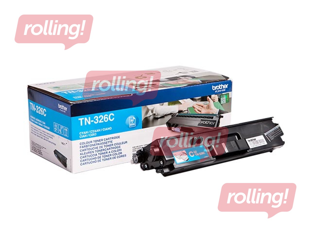 Toonerkassett Brother DCP-L8400CDN, sinine, (3500 lpp.)