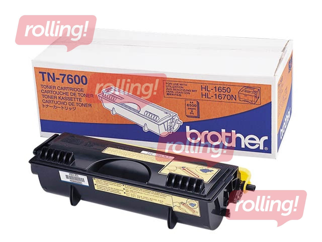 Toonerkassett Brother DCP-8020, must, (6500 lk)