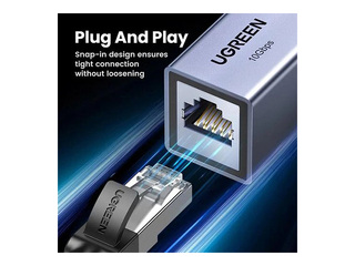 Ugreen 7. kategorijas LAN savienotājs RJ45 (8P8C) CAT7 10Gbps