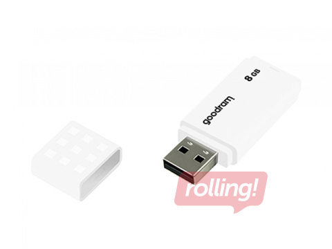 USB mälupulk Goodram UME2, USB 2.0, 8GB, valge