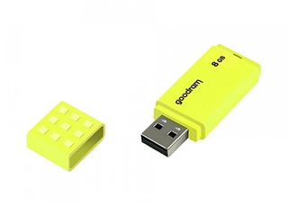 USB flash drive Goodram UME2, USB 2.0, 8GB, yellow