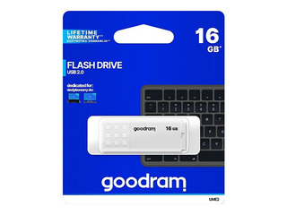 USB накопитель Goodram UME2, USB 2.0, 16ГБ, белый