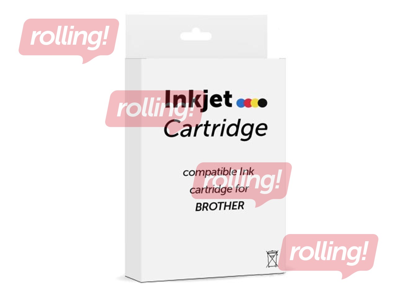 Alternatīva tintes kasete Brother LC-422XLBK, Melna (3000 lpp)