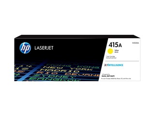 HP 415A Yellow LaserJet Toner Cartridge, 2100 pgs