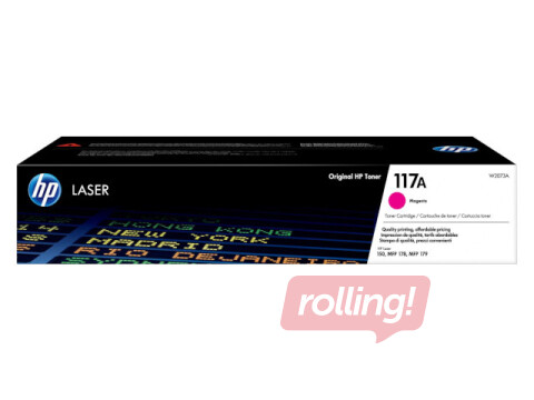 HP 117A Magenta Original Laser Toner Cartridge (700 pgs)