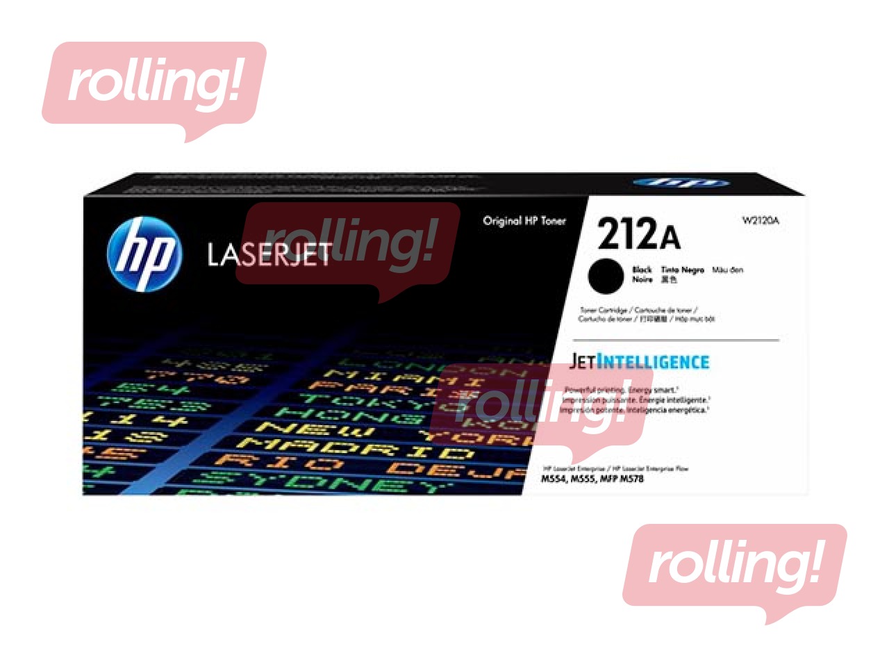 HP 212A Black Original LaserJet Toner Cartridge (5500 pgs)