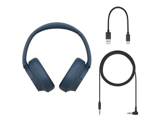 Bezvadu austiņas SONY on-ear, zilas