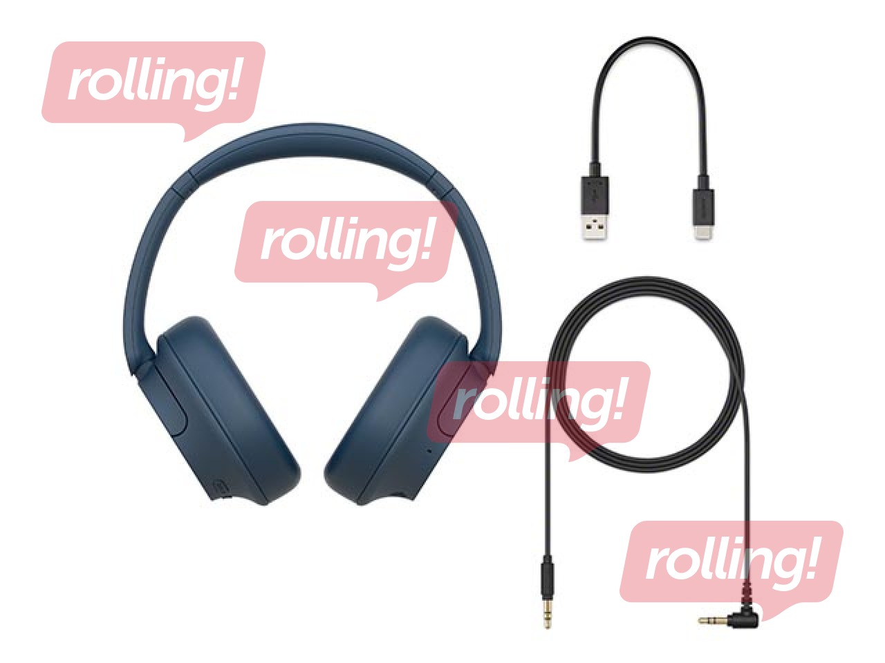 Wireless headphones SONY on-ear, blue