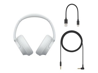 Juhtmeta kõrvaklapid SONY kõrvapealsed, valged