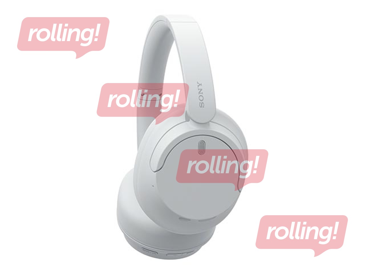 Wireless headphones SONY on-ear, white