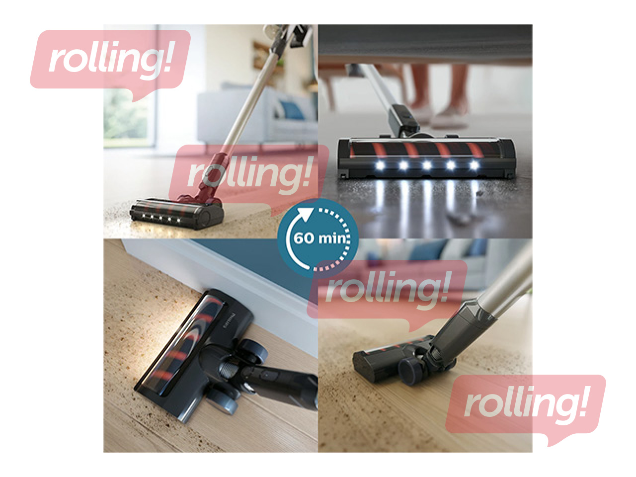 Käsitolmuimeja Philips XC3032/01, tumesinine