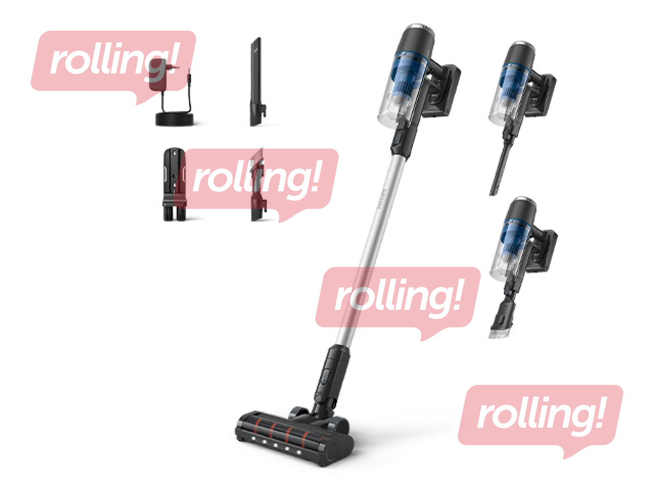 Rokas putekļu sūcējs Philips XC3032/01, tumši zils