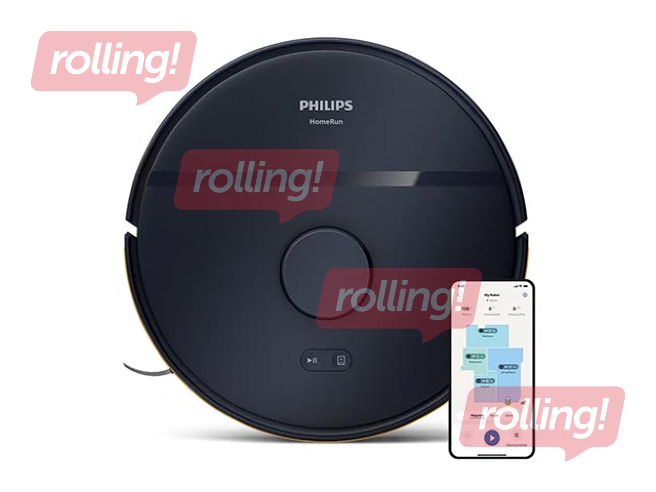 Tolmuimeja robot Philips, 2000. seeria, pesufunktsiooniga, öötaevasinine