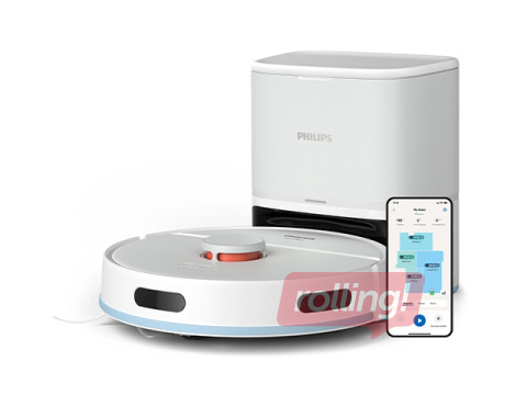 Робот-пылесос Philips HomeRun 2000 с функцией мойки, белый