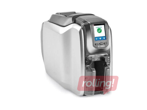 Karšu printeris Zebra ZC100 QuikCard- Single sided, YMCKOK ribbon, CardStudio 2.0 (Standard) 